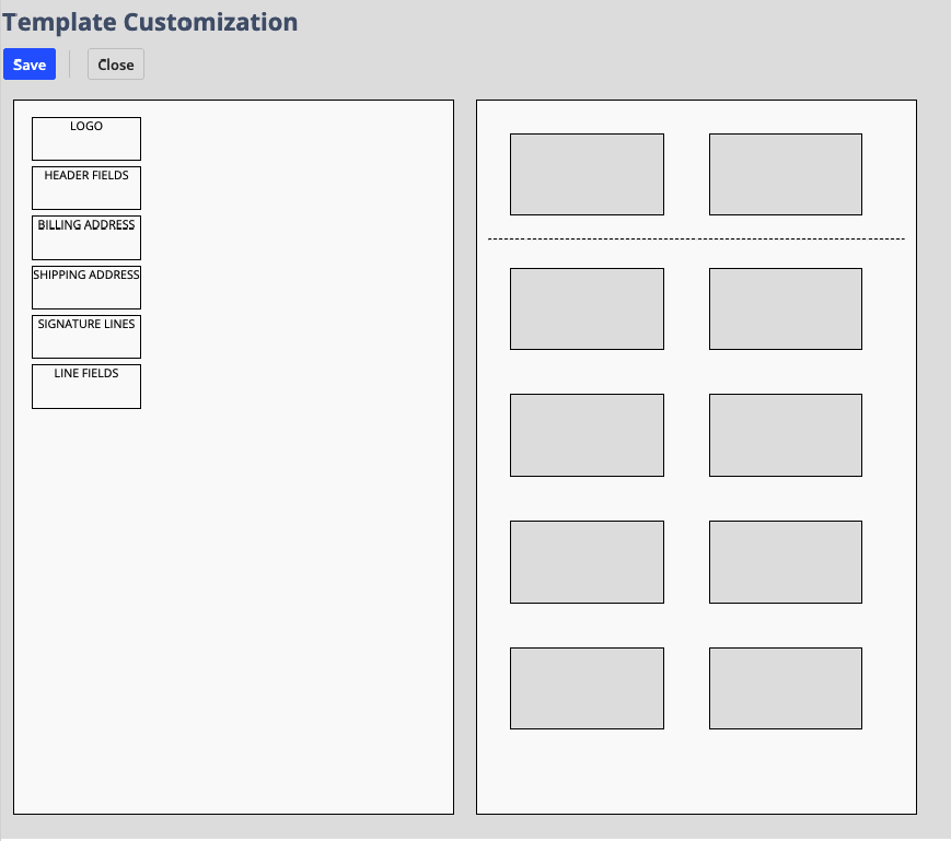 PDF Builder template customization